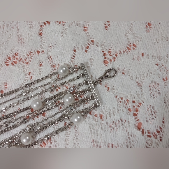 JLO Silver Multi Strand Bracelet - Picture 4 of 7